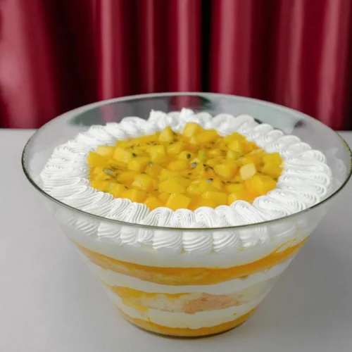 Mango Passion Fruit Trifle